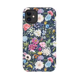 Printed Flower iPhone 11 Tough Case in Matte
